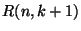 $ R(n,k+1)$