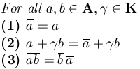Conjugation relations