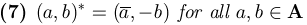 Conjugation in B