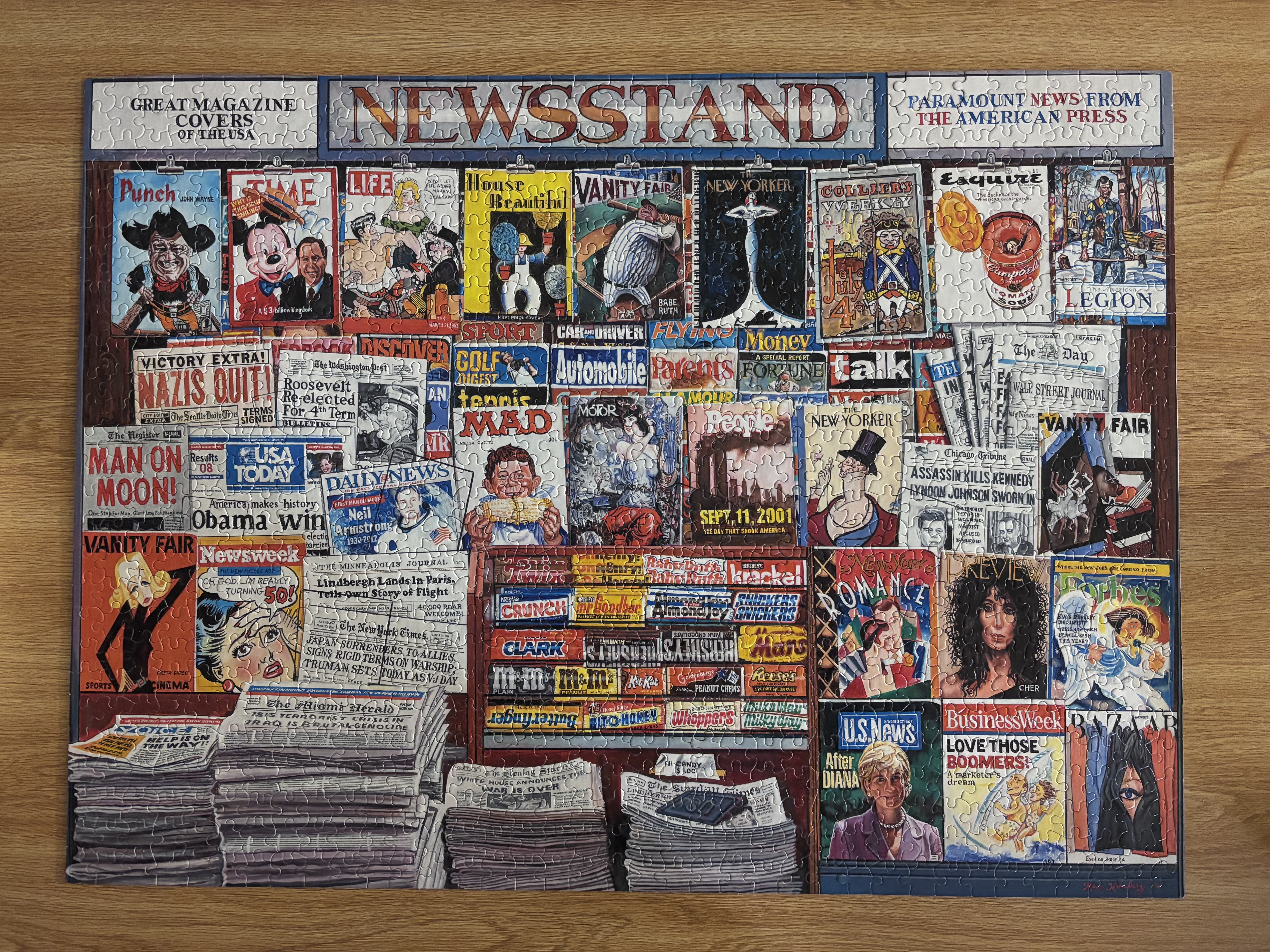 Image of Newsstand Puzzle