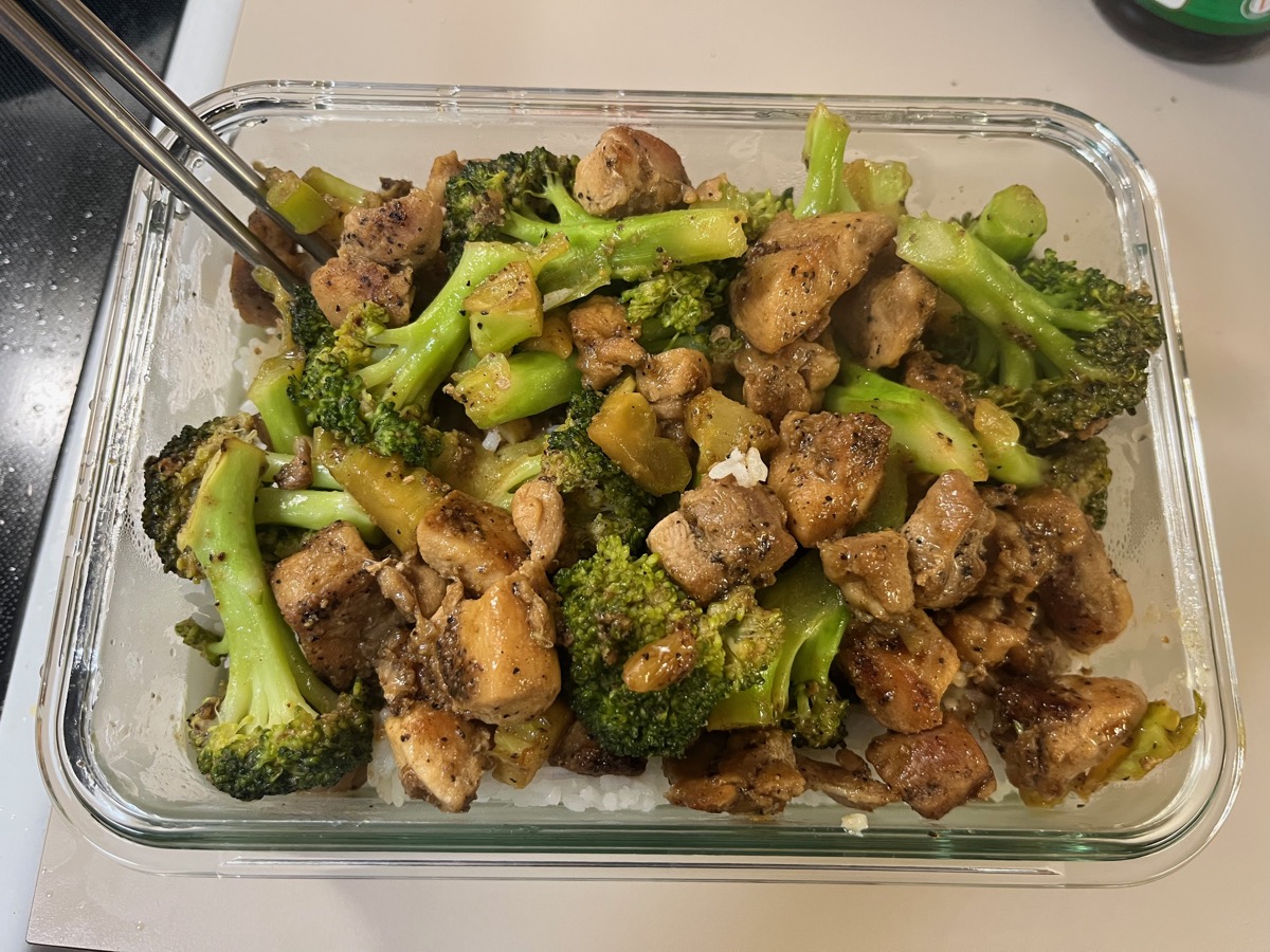 Week 4 cooking — dish 4